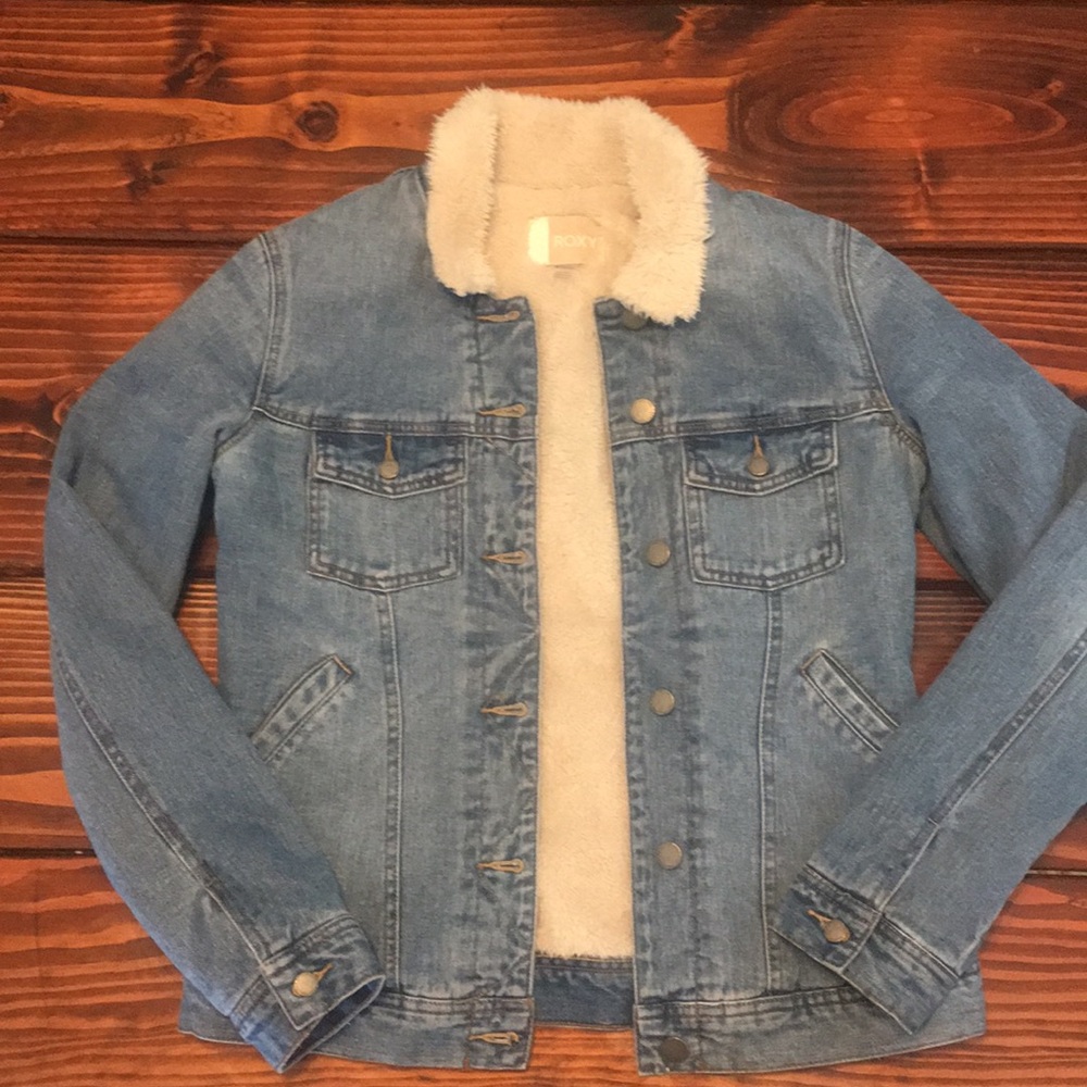 Roxy fulling insulated jean jacket